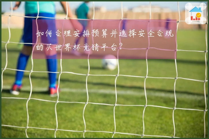 如何合理安排预算并选择安全合规的买世界杯竞猜平台？